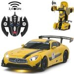JAMARA Mercedes-AMG GT3 1:14 gelb 2,4GHz transformable