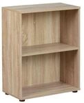 Inter Link B&uuml;cherregal Arco mit 2 F&auml;chern - versch. Ausf&uuml;hrungen - Sonoma Eiche