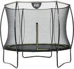EXIT Silhouette Trampolin + Sicherheitsnetz 366 (12ft) Schwarz