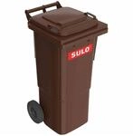 Sulo Kunststoff-M&uuml;llgro&szlig;beh&auml;lter braun 60 l Kunststoff