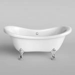 HOME DELUXE Freistehende Badewanne FAMA - 176 x 74 cm