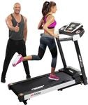 Miweba Sports Laufband Home Track HT1000F, klappbar, mit Steigung, 1-16km/h,
