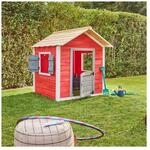 HOME DELUXE Spielhaus DAS KLEINE SCHLOSS - 106 x 111 cm Rot