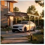 HOME DELUXE Design Carport FALO - 505 x 300 cm Anthrazit