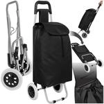 tectake&reg; Einkaufstrolley, klappbar, mit Gummizug, 35 l