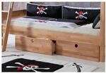 Relita - Schubladen Set zu Etagenbett Stefan Buche massiv natur lackiert,