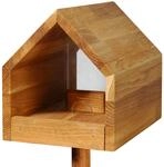 Luxus-Vogelhaus "Bauhaus I", Eiche, natur