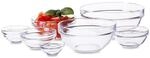 Luminarc Sch&uuml;ssel 17 cm 6-er Set EMPILABLE Transparent