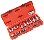 FAMEX 10520 Steckschl&uuml;ssel f&uuml;r Torx und Biteins&auml;tze