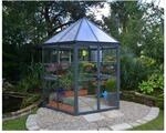 Palram - Canopia Oasis 2.5x2.1 Gew&auml;chshaus rund, Gew&auml;chshaus hexagon, glas
