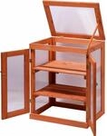 dobar Mini-Gew&auml;chshaus mit Polycarbonat-Scheiben