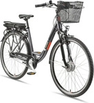 Telefunken RC657 Multitalent Alu-E-Bike City 28" 7-Gang Shimano Nexus anthrazit