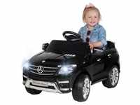 Kinder-Elektroauto Mercedes ML 350, lizenziert, Fernbedienung, 2x 25-Watt-Motor,
