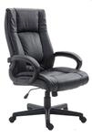 CLP B&uuml;rostuhl ergonomisch mit Rollen und H&ouml;henverstellung, Chefsessel