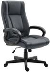 CLP B&uuml;rostuhl ergonomisch mit Rollen und H&ouml;henverstellung, Chefsessel