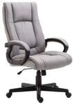 CLP B&uuml;rostuhl ergonomisch mit Rollen und H&ouml;henverstellung, Chefsessel