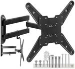 tectake&reg; TV Wandhalterung, f&uuml;r 26 - 75 Zoll (66 - 191 cm), ausziehbar, bis 100 kg