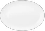 Seltmann Weiden Servierplatte Lido Black Line 35 x 24 cm