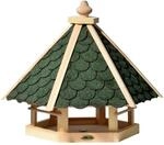 Dobar Vogelhaus aus Holz sechseckig