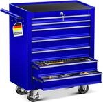 MASKO&reg; Werkstattwagen - 5 / 7 Schubladen, Abschlie&szlig;bar Massives Metall Mobiler