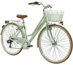 Adriatica Cityfahrrad 28 Zoll RETRO Lady Gr&uuml;n