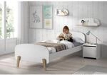 Vipack Einzelbett Kiddy 90x200 cm - Wei&szlig;