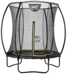 EXIT Silhouette Trampolin + Sicherheitsnetz 183 (6ft)Schwarz