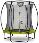 EXIT Silhouette Trampolin + Sicherheitsnetz 183 (6ft) Lime Gr&uuml;n