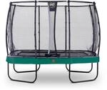 EXIT Elegant Premium Rect. 214x366 (7x12ft) + Sicherheitsnetz Deluxe RECHTECKIG gr&uuml;n