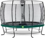 EXIT Elegant 366 (12ft) RUND + Sicherheitsnetz Economy gr&uuml;n