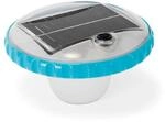 INTEX Solar LED Poollicht 28695 schwimmend Farbwechsel wei&szlig; Licht Solarbetrieb