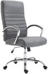 CLP B&uuml;rostuhl ergonomisch Valais Kunstleder, moderner Schreibtischstuhl,