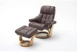 iNNoSeat by MCA + CALGARY XXL Relaxer 180 mit Hocker - versch. Ausf&uuml;hrungen - braun