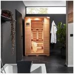 HOME DELUXE Infrarotkabine mit Vollspektrumstrahler REDSUN M - 120 x 105 cm f&uuml;r 2
