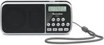 TechniSat VIOLA 3 portables DAB+ Radio mit LED Taschenlampenfunktion schwarz