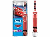 Oral-B Kids Cars Elektrische Zahnbürste mit Disney-Stickern, für Kinder ab 3