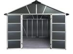 Palram - Canopia Yukon 3.3 x 2.7 Ger&auml;tehaus inkl. Fu&szlig;boden, anthrazit