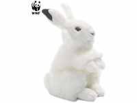 WWF Plüschtier Schneehase (24cm) lebensecht Kuscheltier Stofftier Hase Rabbit
