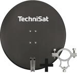 TechniSat SATMAN 850 PLUS 85cm Sat-Antenne mit 40mm LNB-Halteschelle rot