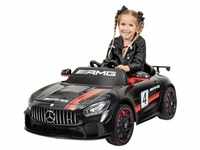 Kinder-Elektroauto Mercedes AMG GT4, Sport-Edition, Lowrider-Funktion, LED,