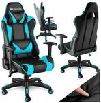tectake&reg; Racing Gaming Stuhl, ergonomische Form, mit verstellbarer R&uuml;ckenlehne,