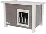 Kerbl ECO-Katzenhaus Eli Katzenhaus Haus f&uuml;r Katzen Schutzhaus 57x45x43 cm