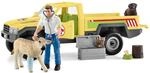 Schleich 42503 - Tierfiguren Farm World - Tierarztbesuch auf dem Bauernhof