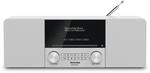 TechniSat DIGITRADIO 3 DAB+/UKW/CD-Stereoradio, Bluetooth & MP3 wei&szlig;