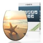 Sch&uuml;tte Duroplast WC Sitz SEA STAR, mit Absenkautomatik und Schnellverschluss