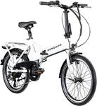 Z&uuml;ndapp Z101 20 Zoll Elektro Klapprad f&uuml;r Erwachsene 150 - 180 cm 6 Gang E