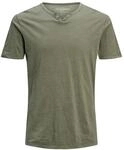 Jack & Jones Shirt Henley Shirt T-Shirt JJESPLIT NECK TEE