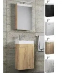 VCM 3-tlg Set Waschplatz f&uuml;r G&auml;ste WC G&auml;stebad Waschtisch Toilette 