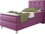 Inter Trading Boxspringbett K&ouml;ln 90 x 200 cm, pink