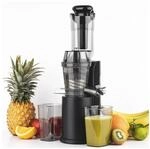 H.Koenig Vertikale Kompakt-Saftpresse GSX16 / 0,8 L / Edelstahl / BPA-frei / sanfter